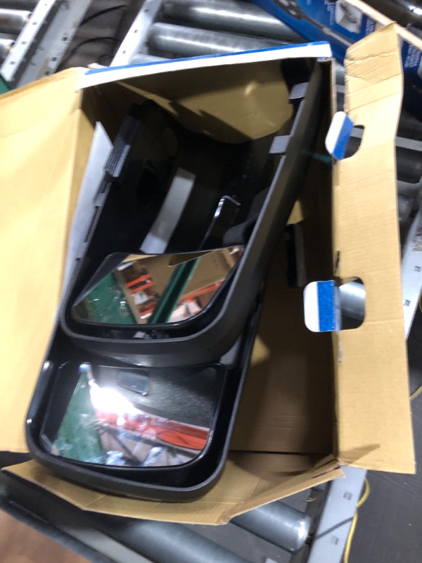 Photo 1 of Fit System - 80730 Snap & Zap Custom Towing Mirror Pair for Ram 1500 Pick-up , Black