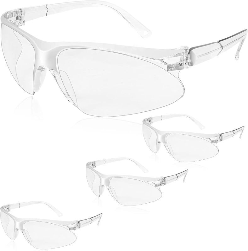 Photo 1 of **NON REFUNDABLE**
Clear Safety Glasses (3 Pack Bundle - Clear)