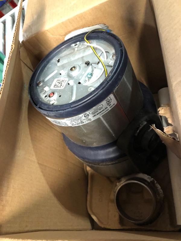 Photo 4 of **USED** InSinkErator Prestige Evolution Prestige 1-HP Noise Insulated Garbage Disposal, Silver