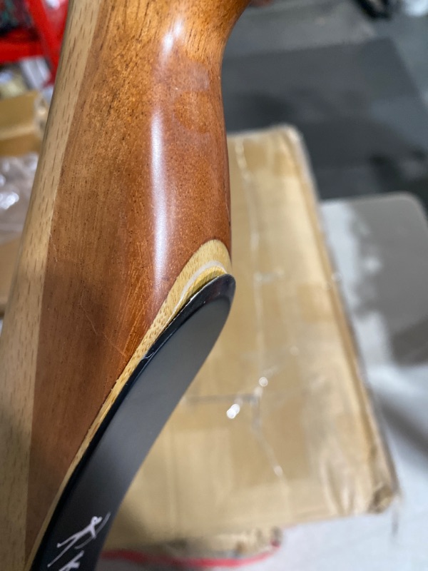 Photo 1 of **DAMAGE TO HANDLE**
KAINOKAI 54" Traditional Laminated Recurve Bow/ 15-55 lbsRight 40lb