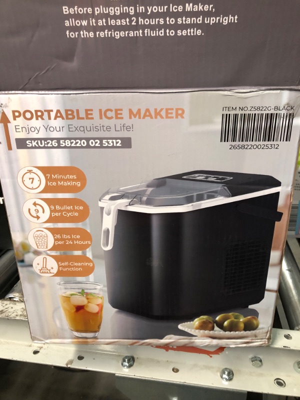 Photo 1 of **PORTABLE ICE MAKER** 