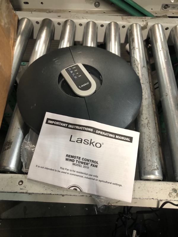 Photo 4 of **SEE NOTES**
Lasko 2519 3-Speed Wind Tower Fan with Remote Control, 38 Inch