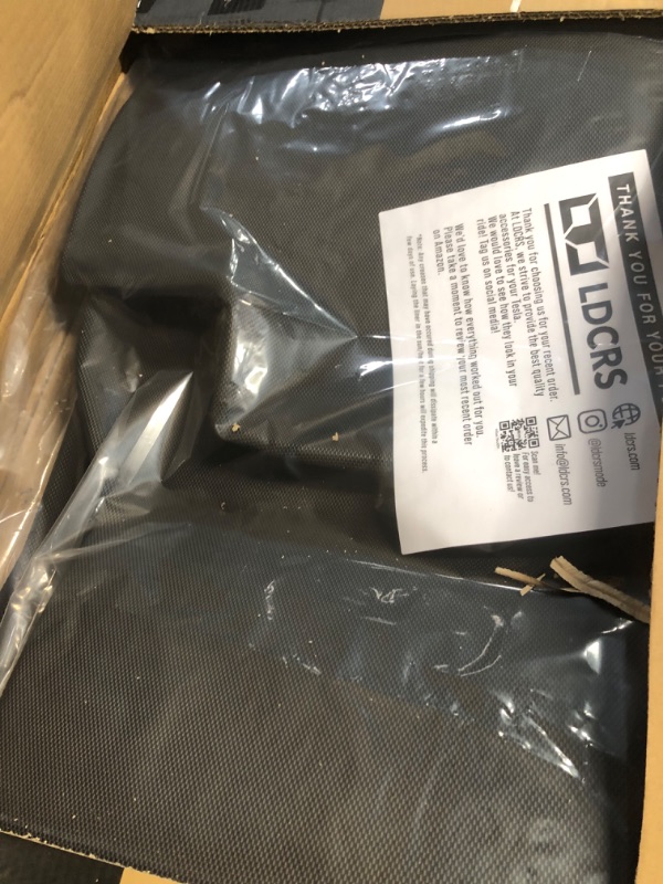 Photo 2 of LDCRS Tesla Model Y Floor Mats 2023 2022 2021 - All Weather Floor Mats - Premium 3D Waterproof Car Mats Without Logo - Heavy Duty Non Slip Floor Liners - Set of 3 (1st & 2nd Row)