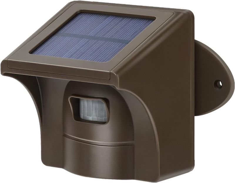 Photo 1 of eMACROS Long Range Solar Wireless Driveway Alarm Outdoor Weather Resistant Motion Sensor & Detector-Security Alert System-Monitor & Protect Outside Property
