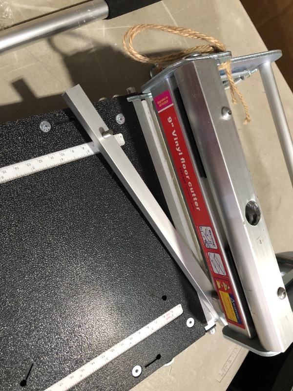 Photo 5 of ***DAMAGED - SEE COMMENTS***
9" Vinyl Plank Cutter LVP-230 with Replacement blade