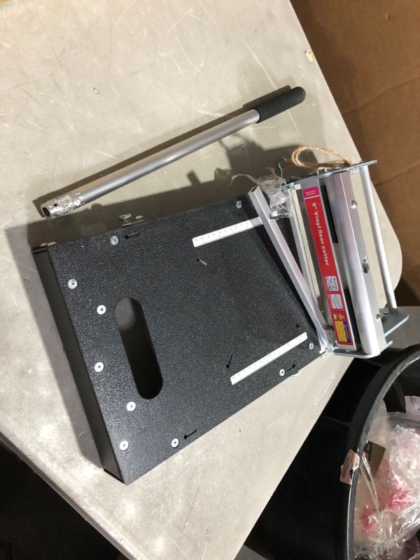 Photo 1 of ***DAMAGED - SEE COMMENTS***
9" Vinyl Plank Cutter LVP-230 with Replacement blade