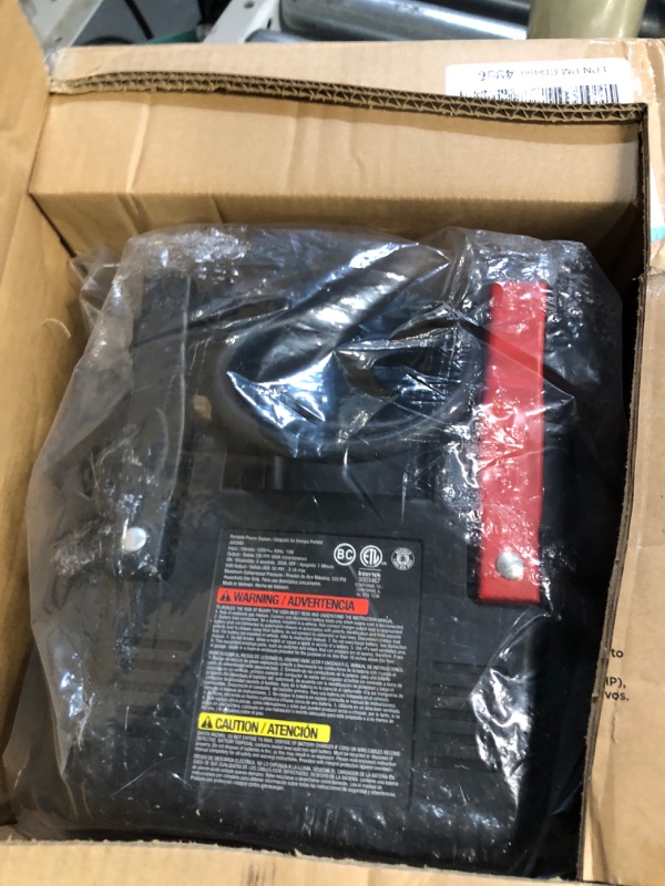 Photo 2 of STANLEY J5C09D Digital Portable Power Station Jump Starter: 1200 Peak/600 Instant Amps, 120 PSI Air Compressor, 3.1A USB Ports, Battery Clamps 1,200 Peak Amps