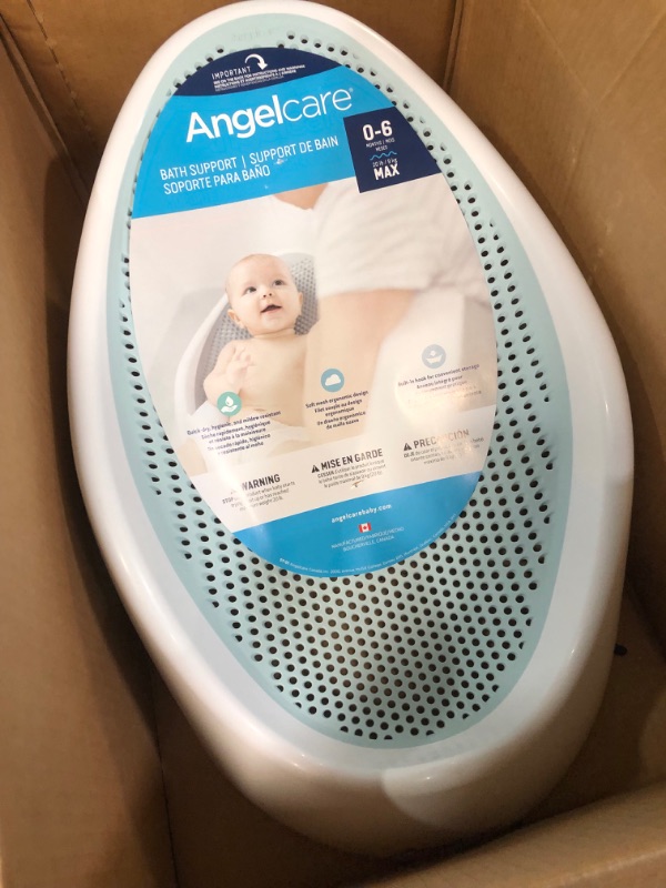 Photo 3 of Angelcare Baby Bath Support (Aqua) | Ideal for Babies Less than 6 Months Old