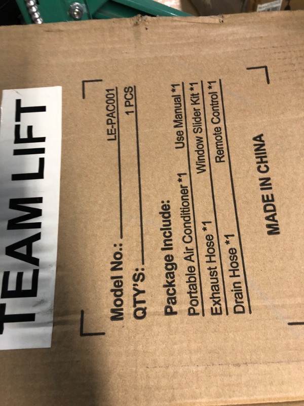 Photo 3 of ***see notes***Portable Air Conditioners,Grelife 8000BTU 4-in-1 AC Unit with Fan,Heat&Dehumidifier,Powerful Cooling up to 350 sq.ft,Portable AC with Smart/Sleep Mode,LED Display,Remote Control,48dB Quiet,24H Timer 8000 BTU