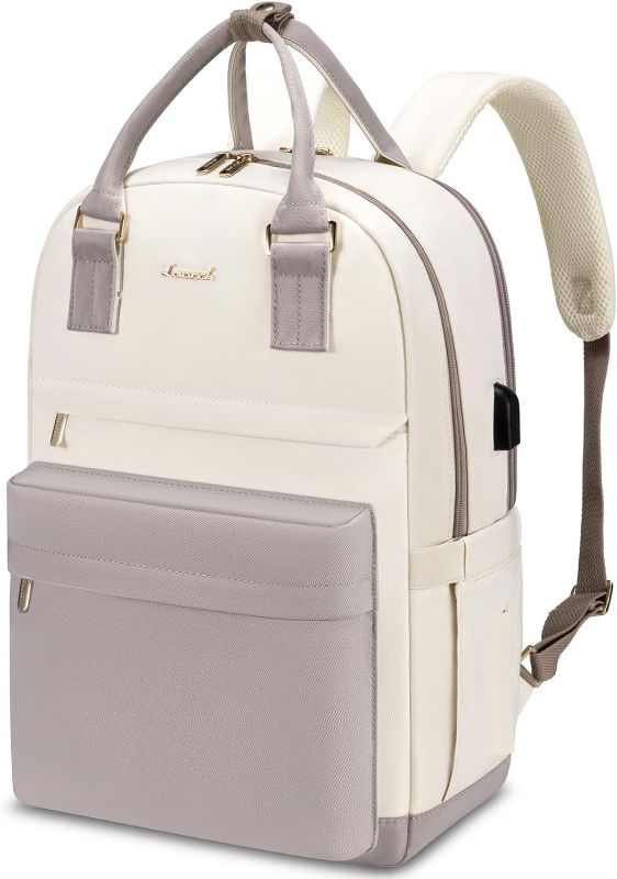 Photo 1 of Laptop Backpack for Women 15.6 Inch Laptop Bag 