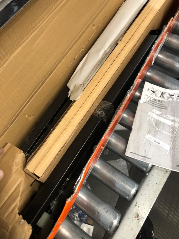 Photo 1 of **NONREFUNDABLE**FOR PARTS OR REPAIR**SEE NOTES**
BLACK+DECKER Workmate Portable Workbench, 350-Pound Capacity (WM125)