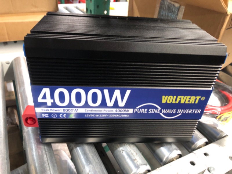 Photo 3 of 4000W Pure Sine Wave Power Inverters DC 12V to AC 110V 120V with Type-C Port 