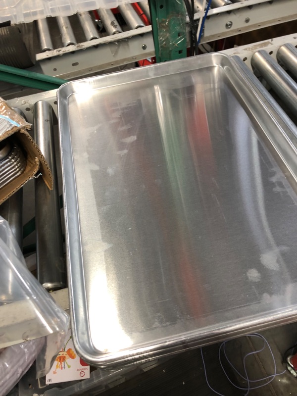 Photo 1 of * used * see all images *
12 Pcs Baking Sheet Aluminum Baking Pans Set Cookie Sheet Nonstick Sheet Pans, 23'' x 15 ''