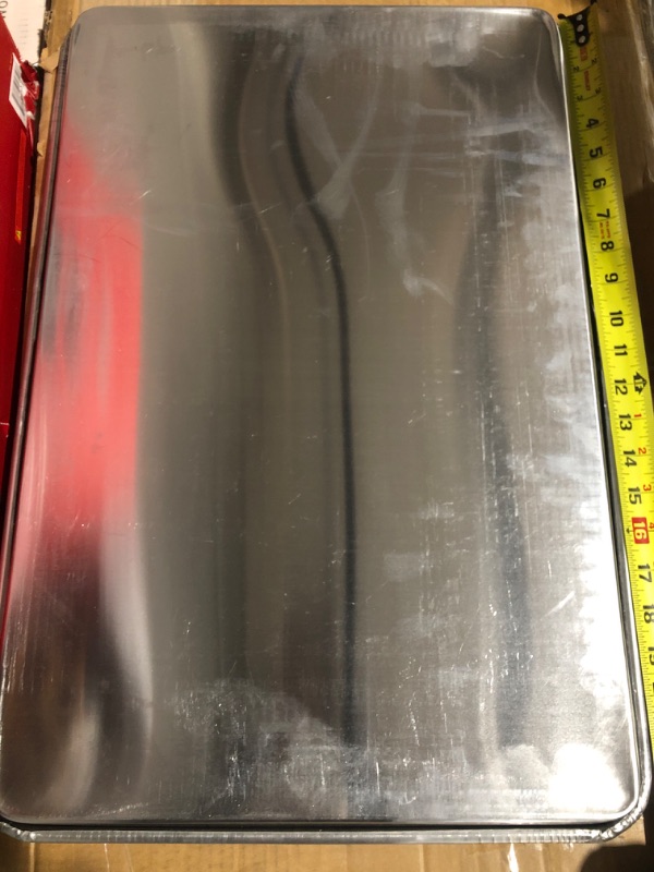 Photo 1 of * used * see all images *
12 Pcs Baking Sheet Aluminum Baking Pans Set Cookie Sheet Nonstick Sheet Pans, 23'' x 15 ''