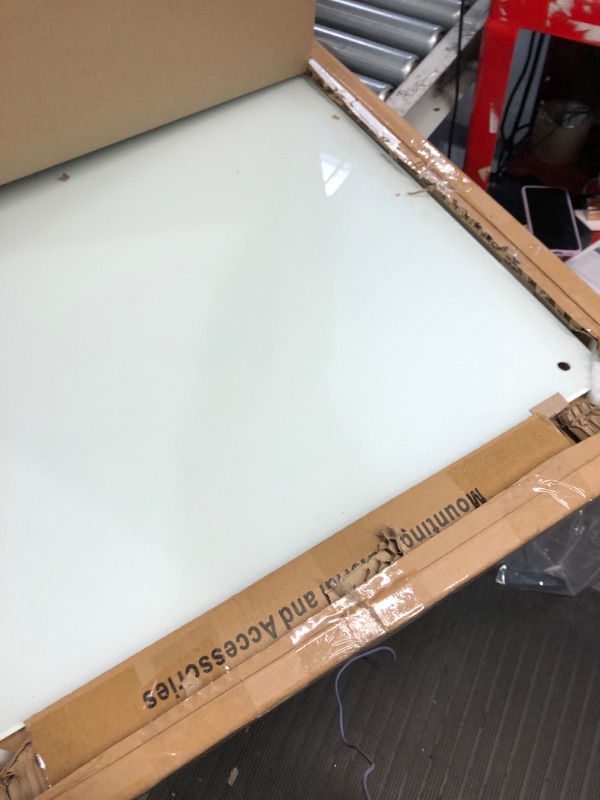 Photo 4 of Glass Whiteboard Magnetic Dry Erase Board - White Board 36 x 24 Inches 