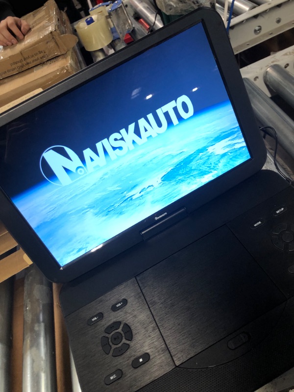 Photo 4 of NAVISKAUTO 17.5" Portable Blu-Ray DVD Player with 15.4" 1920X1080 HD Large Screen,