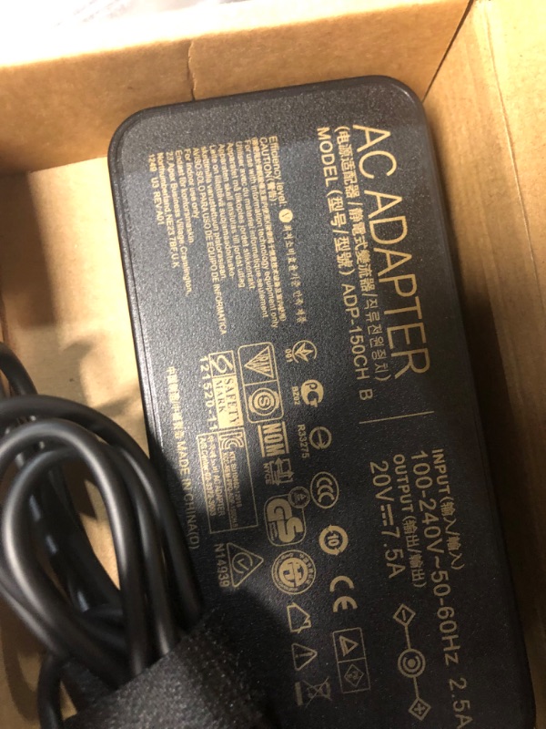 Photo 3 of 20V 7.5A 150W AC Adapter Charger for Asus ADP