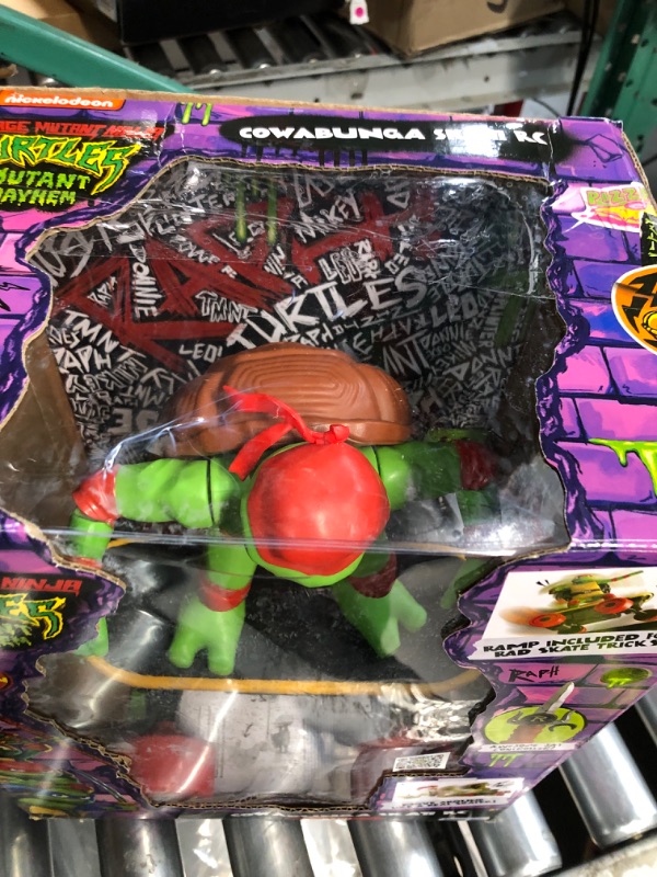 Photo 4 of **READ NOTES**
Teenage Mutant Ninja Turtles Cowabunga Skate RC - Imitates Real Skate Tricks - 2.4 GHz Remote Control - Ages 5+ 