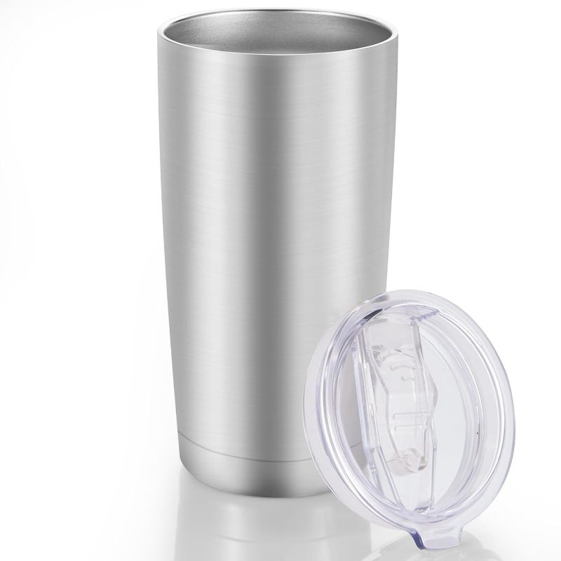 Photo 1 of 
Cool Yoleb 20 oz Tumblers Stainless Steel Tumbler with Lid Double Wall Vacuum Insulated