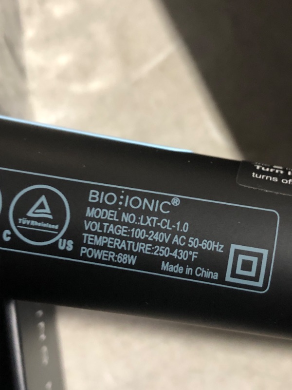 Photo 4 of * used *
BIO IONIC Long Barrel Styler Curling Iron