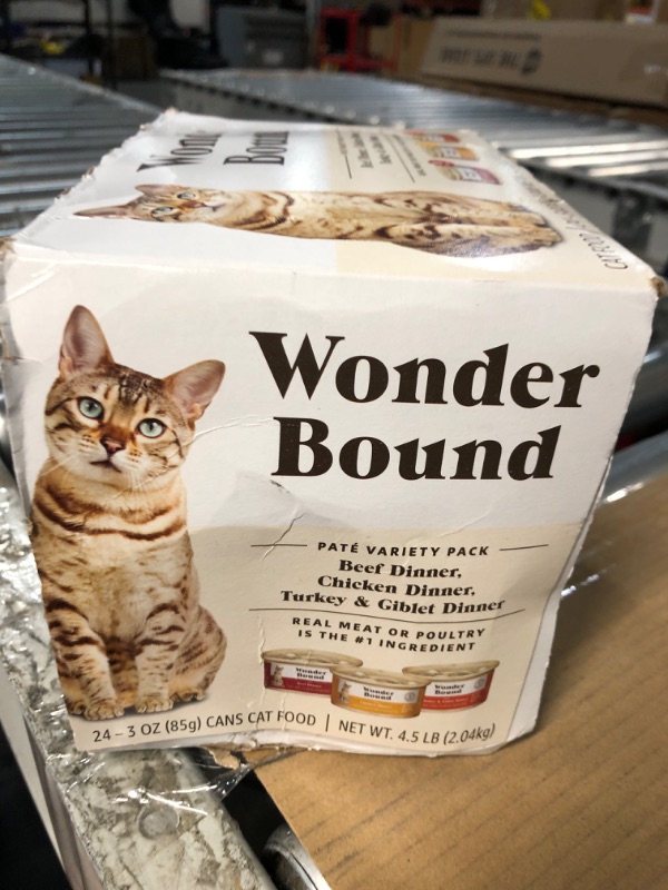 Photo 3 of Amazon Brand - Wonder Bound Wet Cat Food
beef chicken and giblet dinner