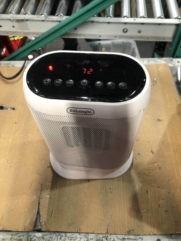 Photo 3 of DeLonghi Up to 1500-Watt Ceramic Compact Personal Indoor Electric Space Heater