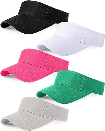 Photo 1 of 5 Pcs Sports Visor Hats(color may vary)