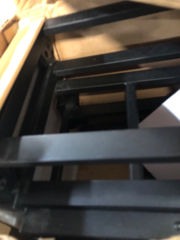 Photo 1 of ***NOT FUNCTIONAL - FOR PARTS ONLY - NONREFUNDABLE - SEE COMMENTS***
Amazon Basics Mattress Foundation / Smart Box Spring for King Size Bed, Tool-Free Easy Assembly - 9-Inch, King