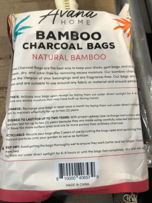 Photo 3 of (16 Pack) Bamboo Charcoal Air Purifying Bag 