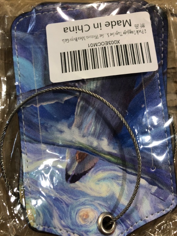 Photo 1 of *SEE NOTES*GDJEGE Luggage Tags for Suitcase, 2 Pack 