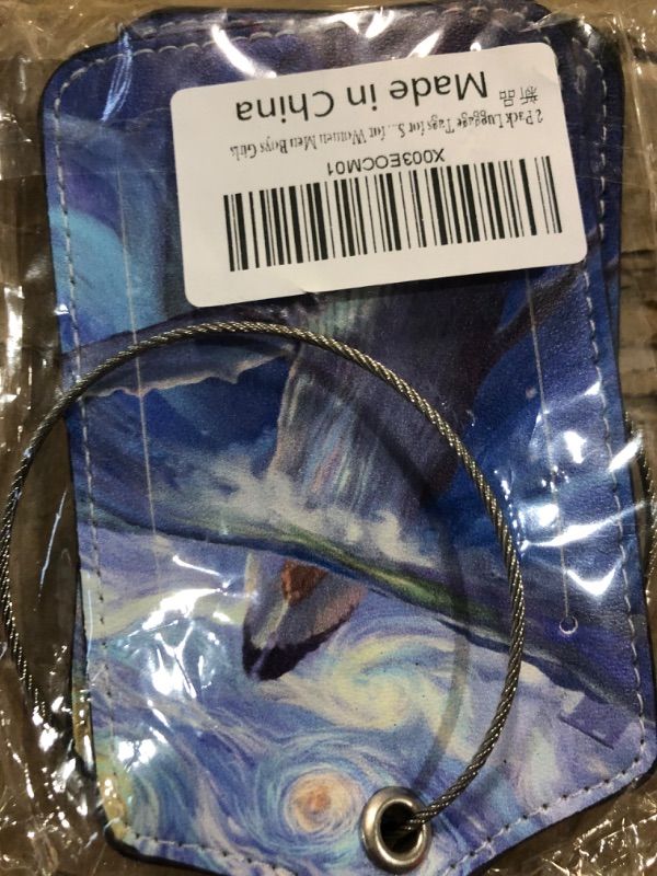Photo 1 of *SEE NOTES*GDJEGE Luggage Tags for Suitcase, 2 Pack 