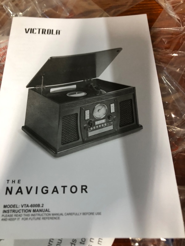 Photo 3 of *SEE NOTES*Victrola Navigator 8-in-1 Classic Bluetooth Record Player