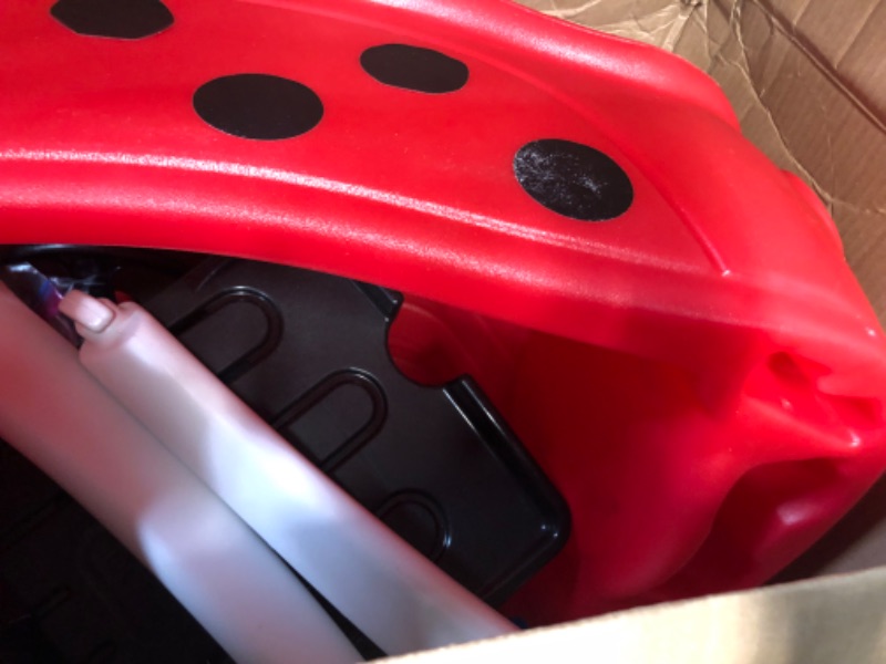 Photo 3 of **PARTS ONLY***NON REFUNDABLE NO RETURNS SOLD AS IS****Little Tikes Ladybug Cozy Coupe Ride-On Car