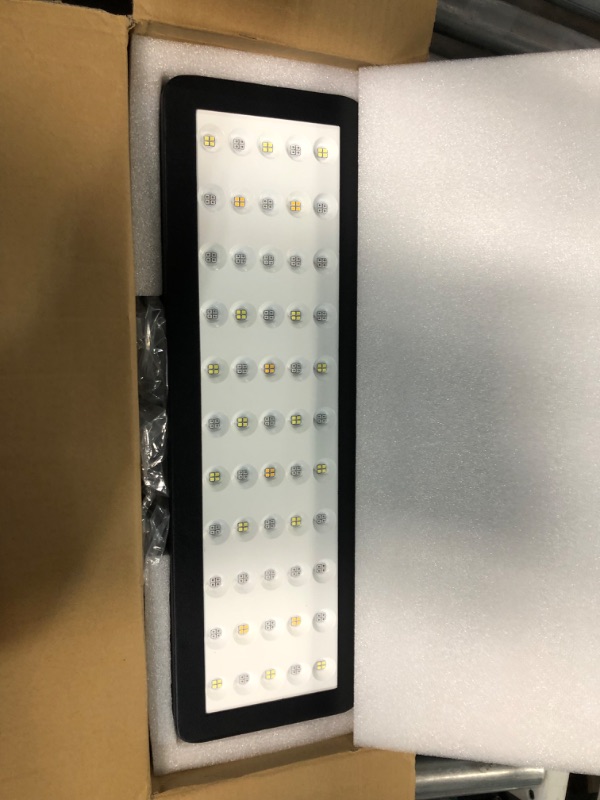 Photo 2 of WILLS Aquarium Lights Dimmable Full Spectrum 165W Fish Tank LED Planted Aquarium Lights for Freshwater Saltwater LED Coral Reef(21.3"x6.7"x2.4"