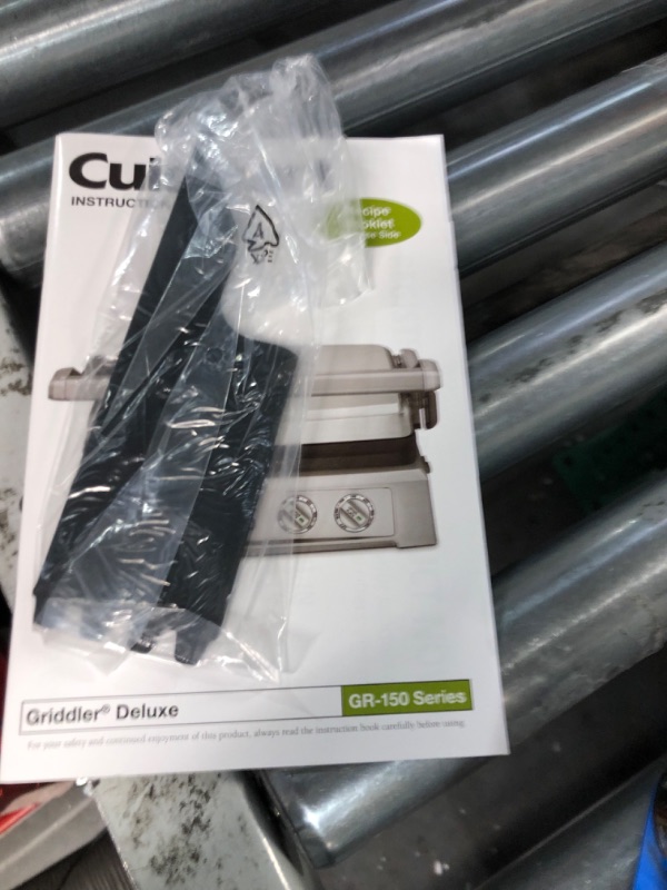 Photo 3 of Cuisinart GR-150P1 Deluxe Electric Griddler ONLY