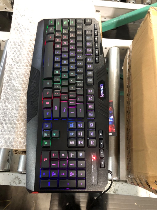 Photo 2 of Redragon S101 Gaming Keyboard, M601 Mouse, RGB Backlit Gaming Keyboard, Programmable Backlit Gaming Mouse, Value Combo Set [New Version] Black