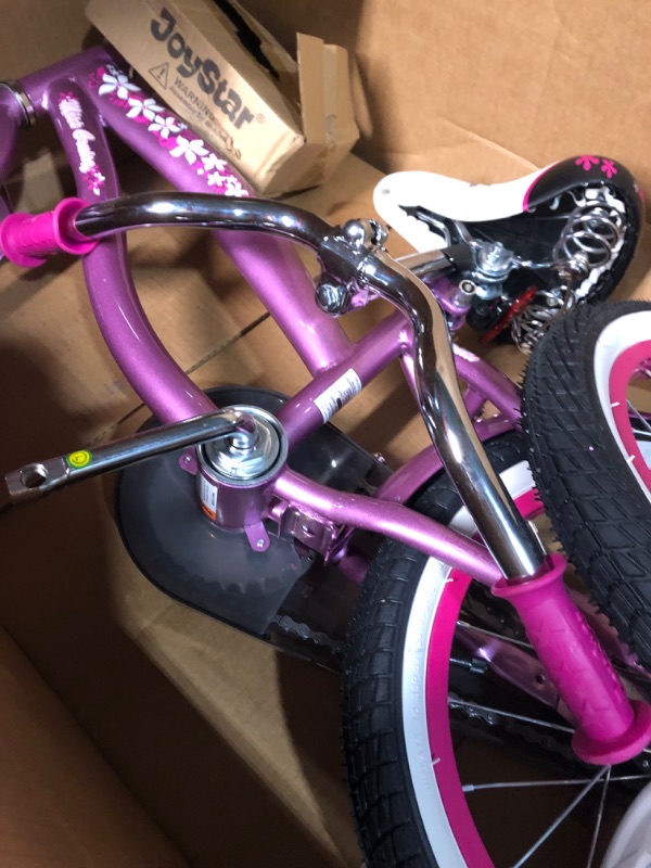 Photo 7 of ***USED - MISSING PARTS - FRONT FENDER BENT - SEE PICTURES***
JOYSTAR 12" Wheel Kids Cruiser Bike for Ages 2-7 Years Old Girls & Boys