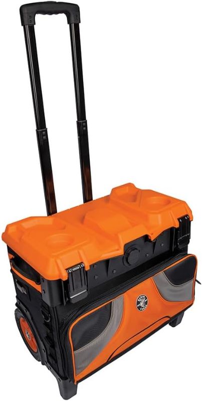 Photo 1 of * SEE NOTES * Klein Tools 55473RTB Rolling Tool Bag, Tradesman Pro Tool Master, 250lbs Load Rated