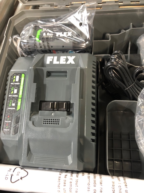 Photo 2 of * SEE NOTES * FLEX 24V 1/2-in. High Torque Impact Wrench Kit