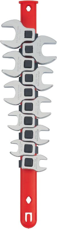 Photo 1 of * SEE NOTES *Craftsman Crowfoot Wrench Set, Open End, MM, 10 Piece (CMMT12053LZ)