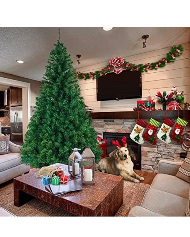 Photo 1 of 1100 Branch Christmas Tree,Premium Spruce Artificial Holiday Christmas Tree 