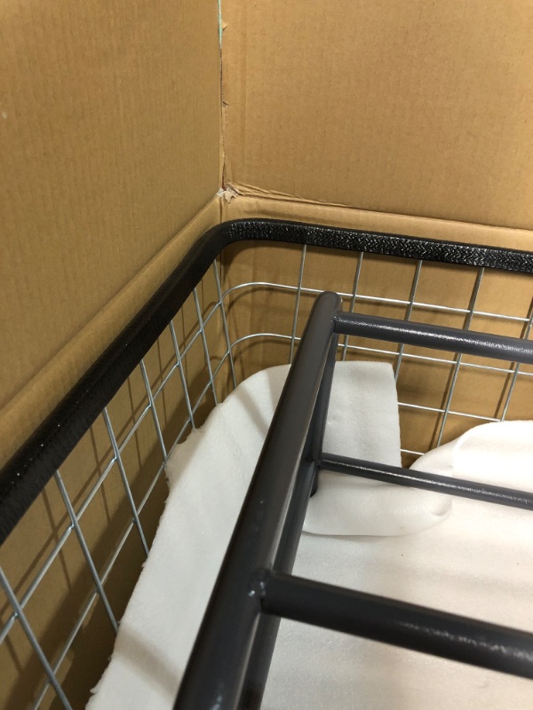 Photo 4 of [READ NOTES]
VEVOR Wire Laundry Cart, 2.5 Bushel Wire Laundry Basket with Wheels, 21''x27''x27.5''