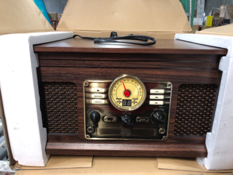 Photo 2 of Victrola Nostalgic 6-in-1 Bluetooth Record Player