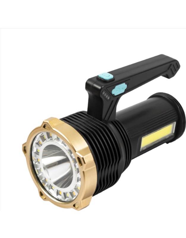 Photo 1 of (PARTS ONLY NO REFUNDS) FLIGBLZ Rechargeable Spotlight Hand-held Flashlight searchlight, 