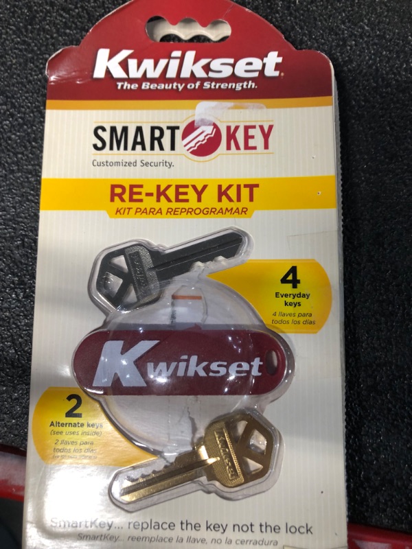 Photo 2 of Kwikset 83262-001 SmartKey Re-keying Kit 1 Pack