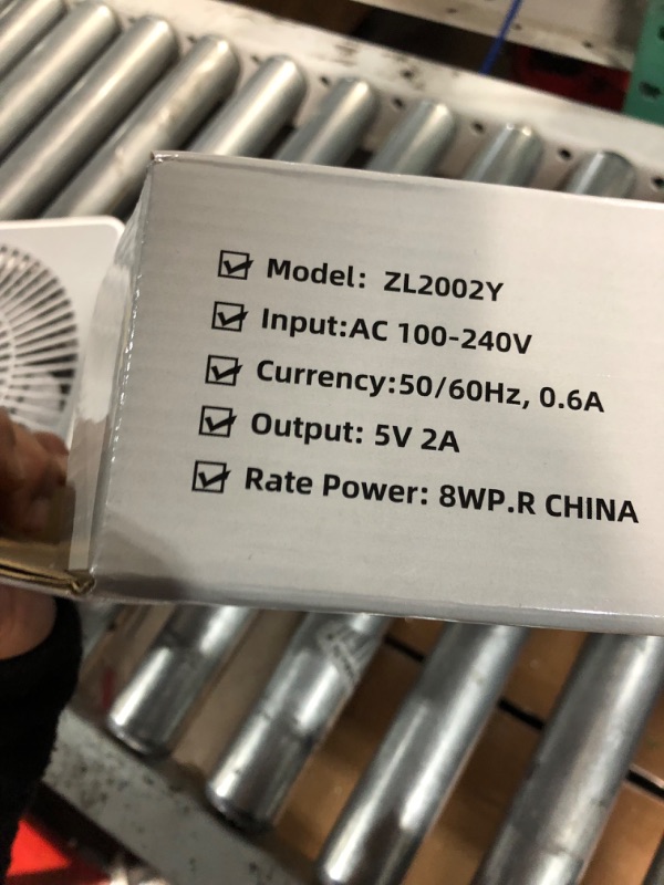 Photo 2 of *Parts Only Non Refundable* SONBION Box Fan, Three Speeds Window Table Cooling Fan 10 Inch DC Desk Fan