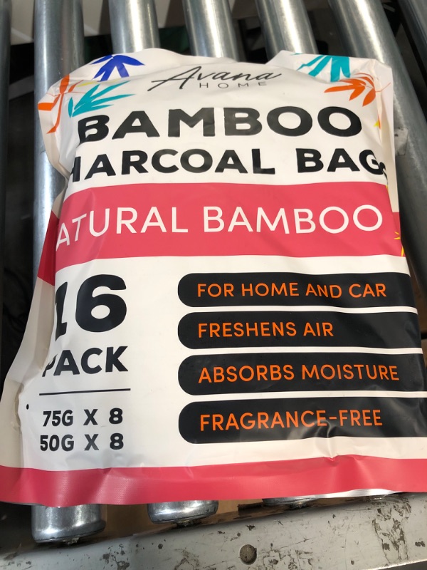 Photo 3 of (16 Pack) Bamboo Charcoal Air Purifying Bag -  (8x75g, 8x50g)