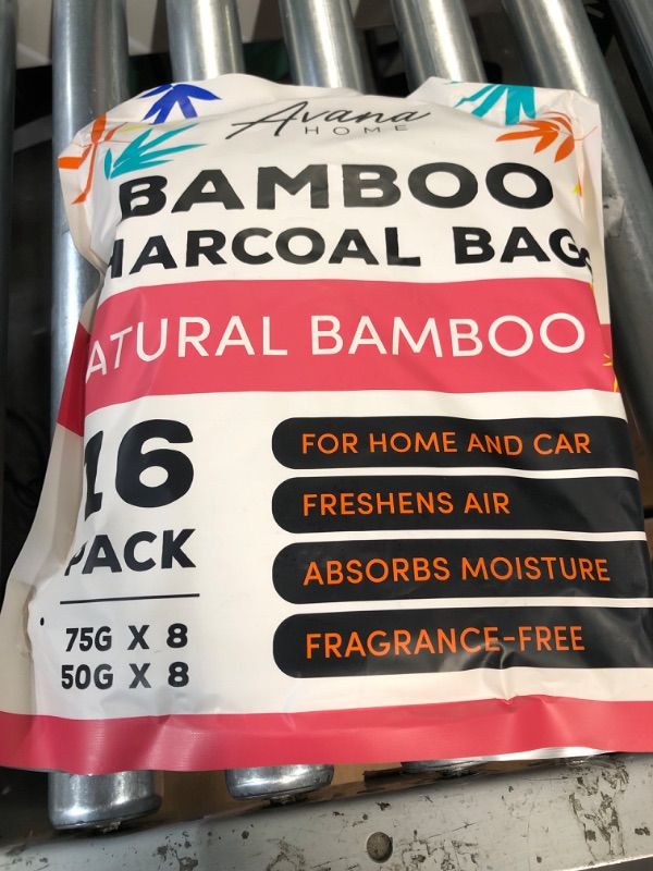 Photo 3 of (16 Pack) Bamboo Charcoal Air Purifying Bag -  (8x75g, 8x50g)