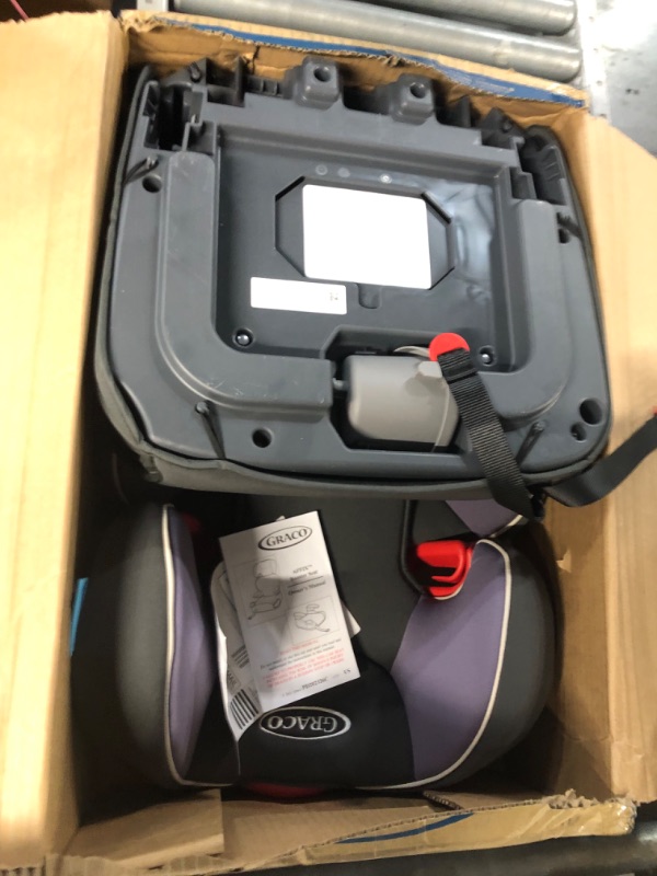 Photo 2 of Graco Affix Highback Booster Seat with Latch System, Grapeade