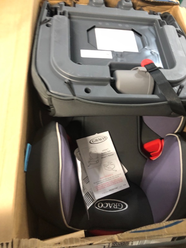 Photo 3 of Graco Affix Highback Booster Seat with Latch System, Grapeade